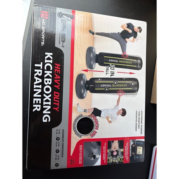 Kickboxing and punching trainer with electronic score keeping - Picture 2 of 2